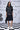 Scribble Text Relax Fit Shirt Dress- Black
