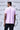 Smoothie Pink Cotton Piqué Polo with Bunny Graphic Print