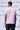 Grey-Pink Cotton Piqué Polo