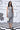 Wool Deconstructed Semi Fit Dress- Pearl Grey
