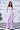 Ikkat Check Relaxed Fit Dungaree- Smoothie Pink