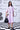 Rabbit Text Free size Dress- Smoothie Pink