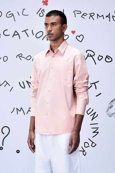 Overlapping Pocket Regular Fit Shirt