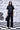 Card Beard Embroidery Regular Fit Top - Black