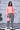 Gather Heart Relax Fit Shirt- Coral Peach