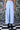 Cotton Twill Relax Fit Trousers- Light Blue