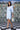 Labyrinth Print Semi Fit Wraparound- Light Blue