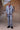Structured Grey Straight-Leg Trouser