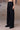 Black formal trousers for women relaxed fit, luxury fashion UAE