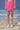 Barbie Pink Premium Cotton Poplin Slim-Fit Skirt