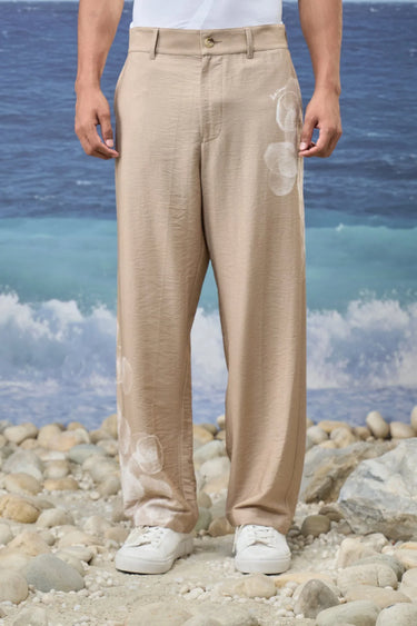 Mastic trousers for women with straight fit and tailored silhouette