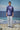 Navy Premium Cotton Poplin Embroidered Kurta