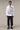 Men's Premium White Halftone Print Cotton Shirt