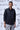 Garden Thread Embroidery Regular Fit Shirt- Black