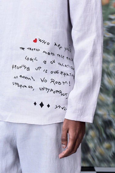 Linen Graffiti T-shirt