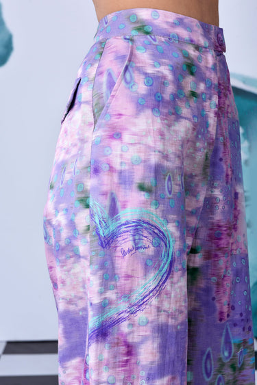 Pool of Tear Loose Fit Trouser- French Lavender