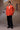 Coquelicot Quilted Silk Viscose Jacket