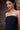 Strapless Satin Panelled Dress