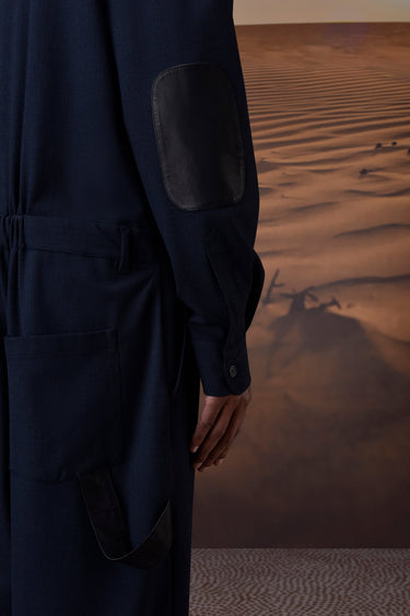 Navy Utility Jumpsuit