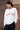 Ecru Crew Neck Sweatshirt with Textured GENES Appliqué
