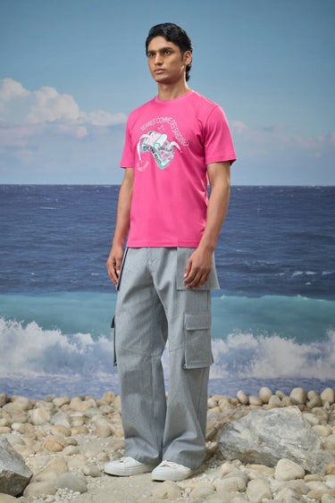 Barbie Pink Premium Cotton Single Jersey Graphic T-Shirt