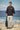 Black Premium Cotton Jacquard Lycra Oversized Bomber