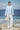 Embroidered Relaxed Shirt in Premium Cotton Poplin – Light Blue