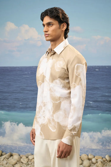 Mastic printed shirt for men in premium cotton fabric, stylish fashion India