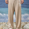 Mastic trousers for women with straight fit and tailored silhouette