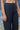 Navy trousers for women with clean waistband and minimal tailored design