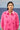 Barbie pink cotton poplin dress for women styled for resort wear