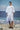 White Premium Cotton Jacquard Lycra Oversized T-Shirt