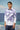 White full sleeve shirt for men with relaxed fit and clean silhouette