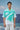 White half sleeve shirt for men with relaxed fit and clean silhouette