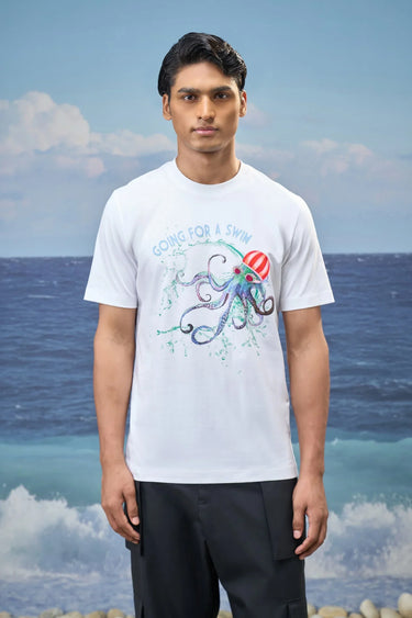 White Premium Cotton Single Jersey T-Shirt