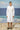 White Premium Giza Cotton Embroidered Shirt Dress